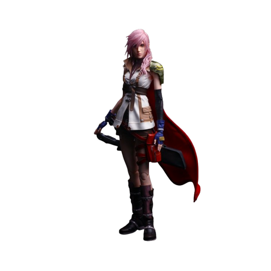 LIGHTNING FIGURA 26 CM FINAL FANTASY XIII PLAY ARTS SHIN  