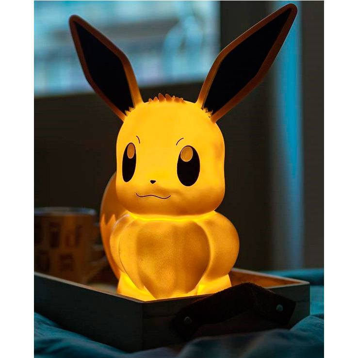 Lampara Led 3D Eevee Pokemon   TeknoFun