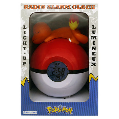 Lampara despertador Led Charmander Pokeball Pokemon   TEKNOFUN
