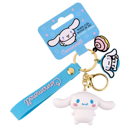 Llavero 3D Cinnamoroll Hello Kitty  