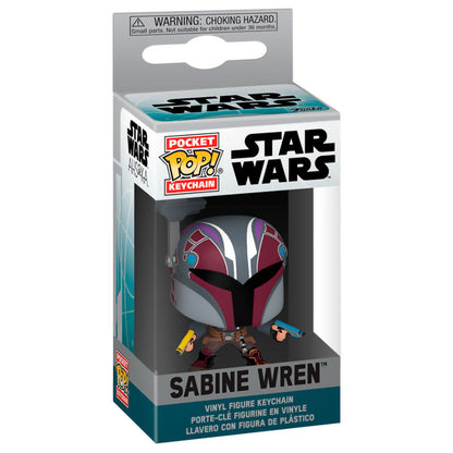 Llavero Pocket POP Ahsoka Sabine Wren   FUNKO