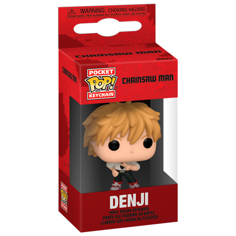 Llavero Pocket POP Chainsaw Man Denji   FUNKO