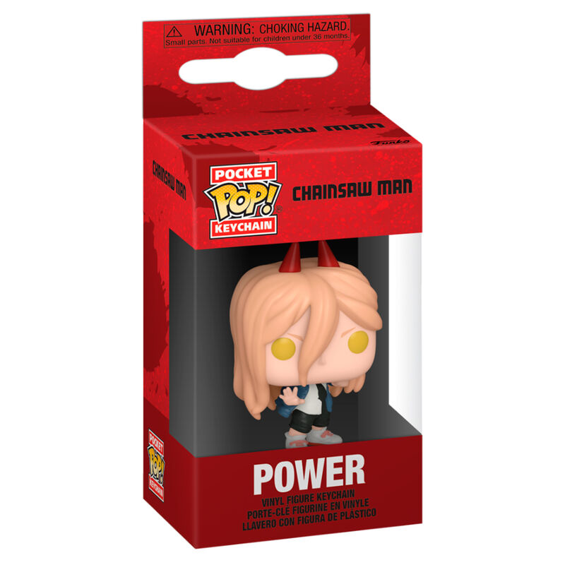 Llavero Pocket POP Chainsaw Man Power   FUNKO