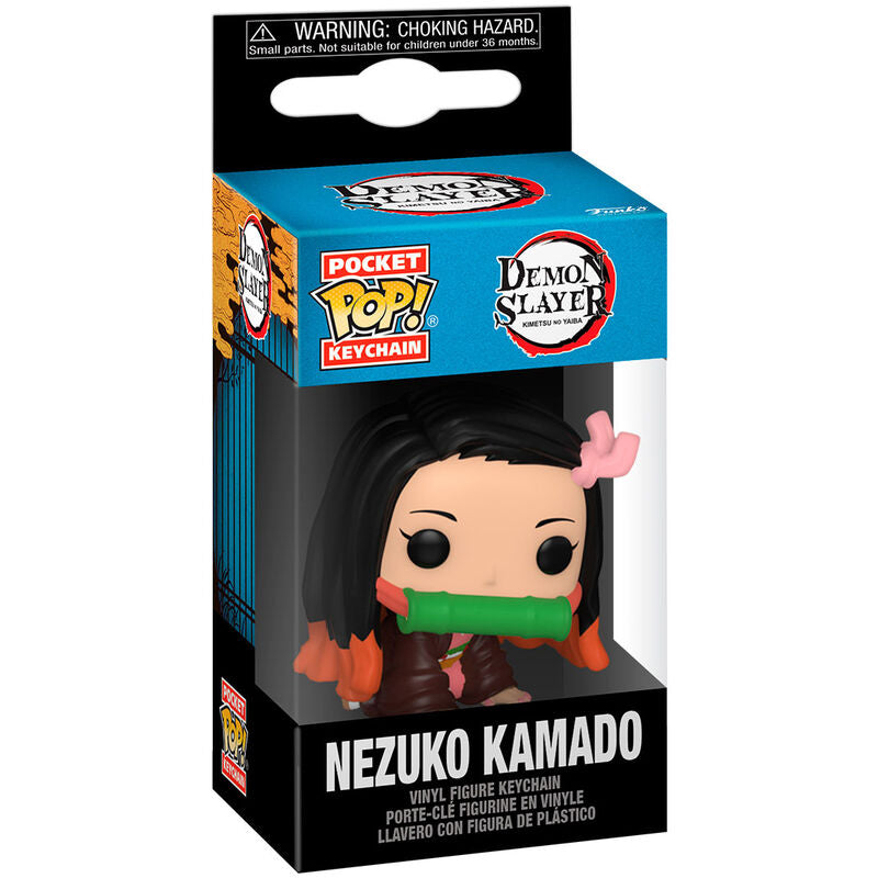 Llavero Pocket POP Demon Slayer Kimetsu no Yaiba Nezuko Kamado   FUNKO