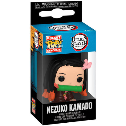 Llavero Pocket POP Demon Slayer Kimetsu no Yaiba Nezuko Kamado  