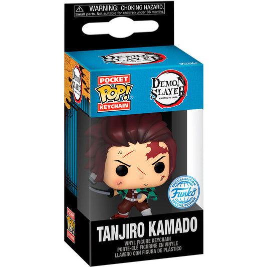 Llavero Pocket POP Demon Slayer Kimetsu no Yaiba Tanjiro Kamado  