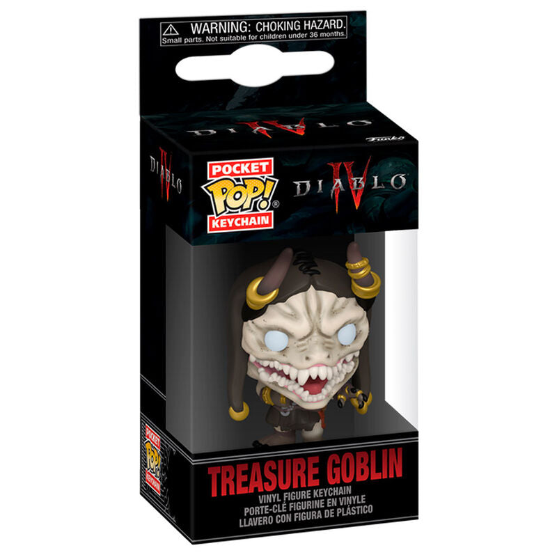Llavero Pocket POP Diablo IV Treasure Globin   FUNKO