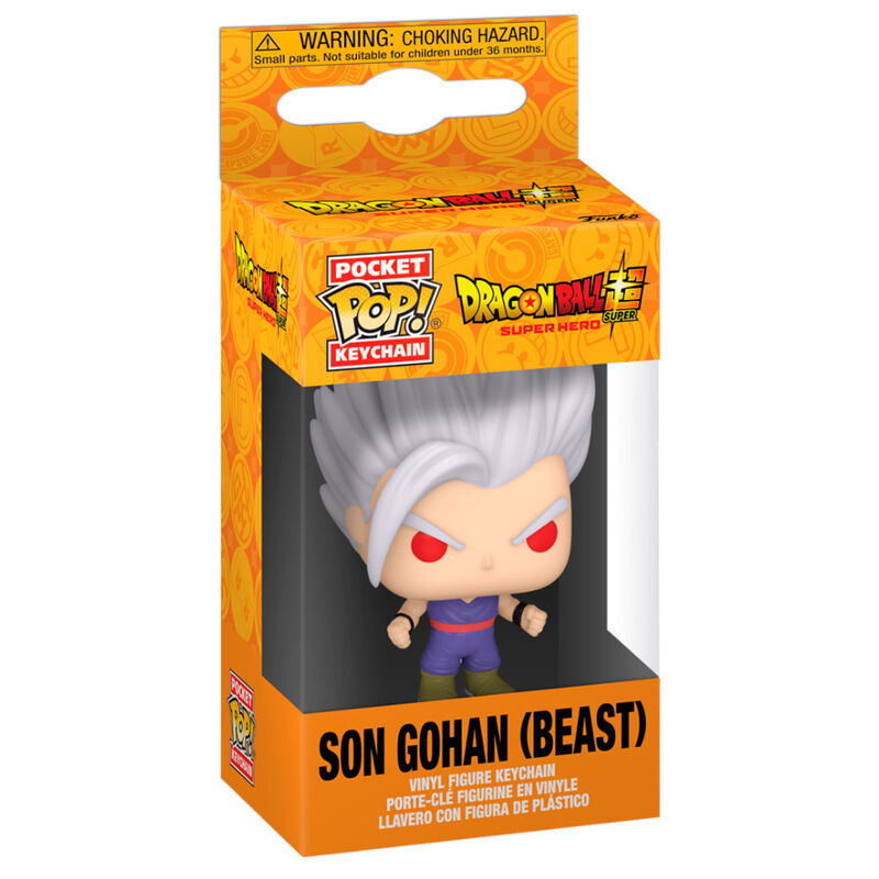 Llavero Pocket POP Dragon Ball Super Super Hero Gohan Beast   FUNKO