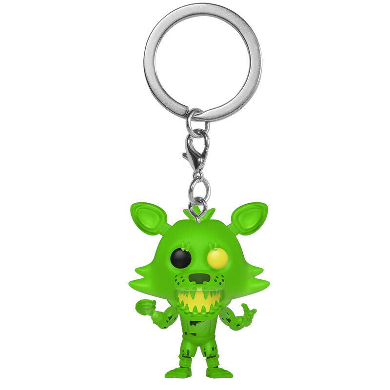 Llavero Pocket POP Five Nights at Freddys Radioactive Foxy   FUNKO