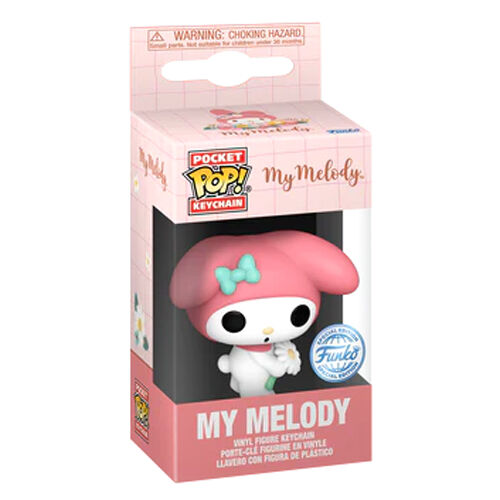 Llavero Pocket POP Hello Kitty My Melody Spring Time  