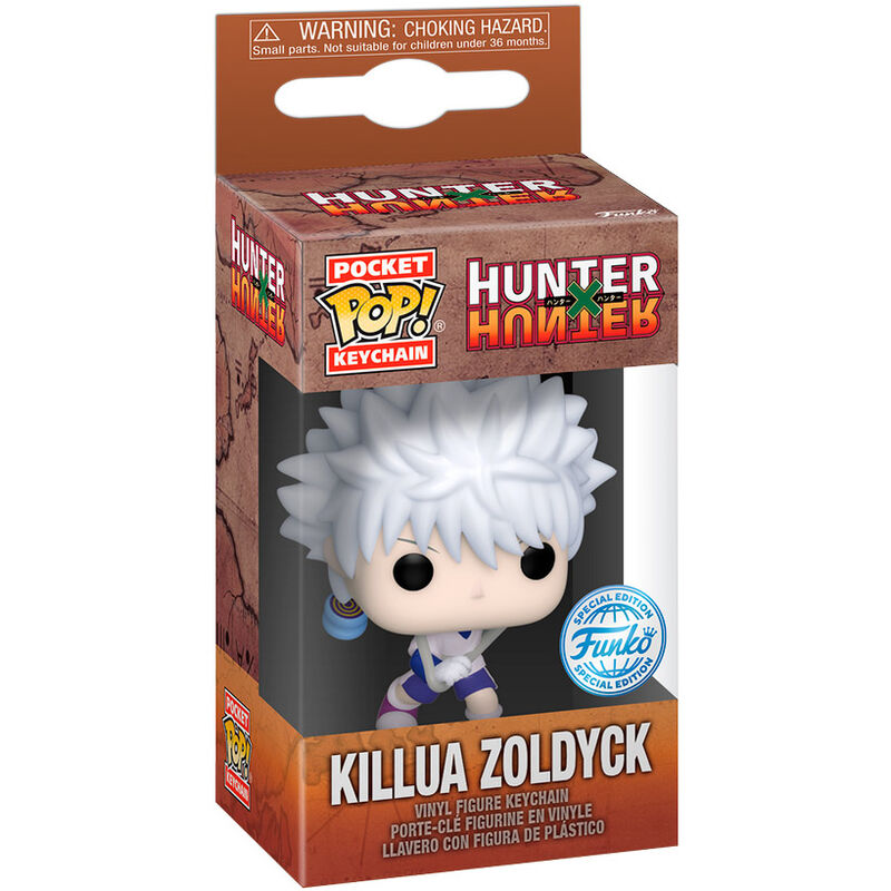 Llavero Pocket POP Hunter X Hunter Killua Zoldyck Exclusive   FUNKO