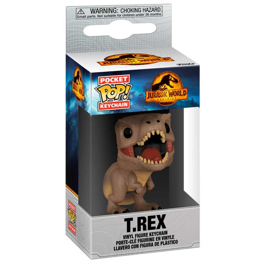 Llavero Pocket POP Jurassic World 3 T-Rex  