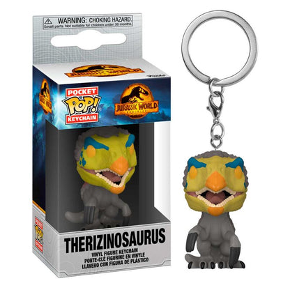 Llavero Pocket POP Jurassic World 3 Therizinosaurus   FUNKO