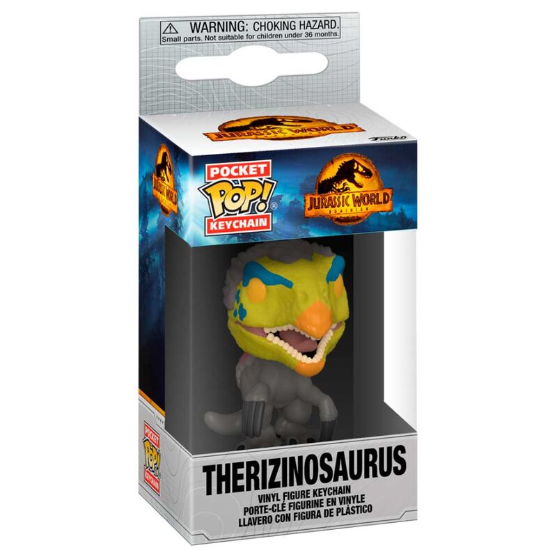 Llavero Pocket POP Jurassic World 3 Therizinosaurus   FUNKO