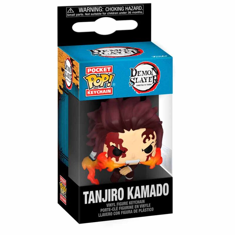 Llavero Pocket POP Keychain Demon Slayer Kimetsu no Yaiba Tanjiro Kamado   FUNKO