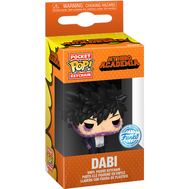 Llavero Pocket POP My Hero Academia Dabi Exclusive   FUNKO