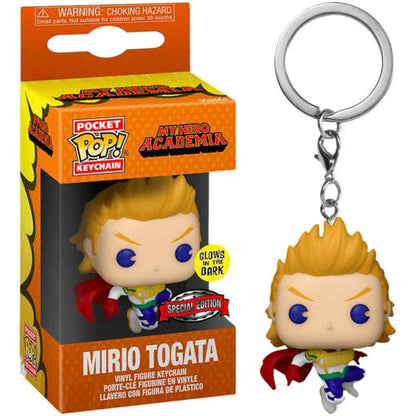 Llavero Pocket POP My Hero Academia Mirio Togata Exclusive   FUNKO