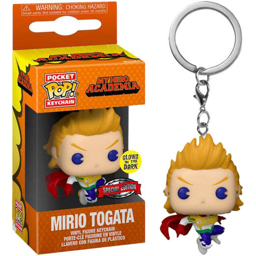 Llavero Pocket POP My Hero Academia Mirio Togata Exclusive   FUNKO