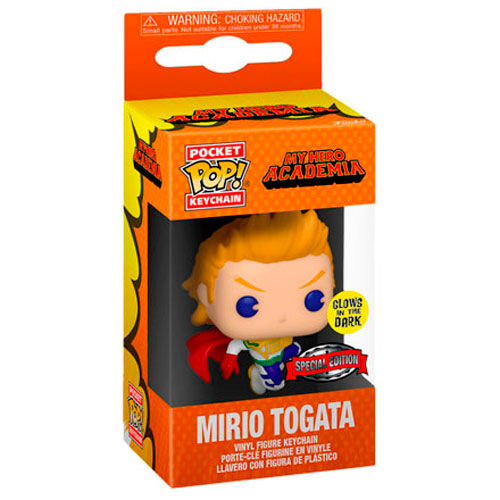 Llavero Pocket POP My Hero Academia Mirio Togata Exclusive   FUNKO