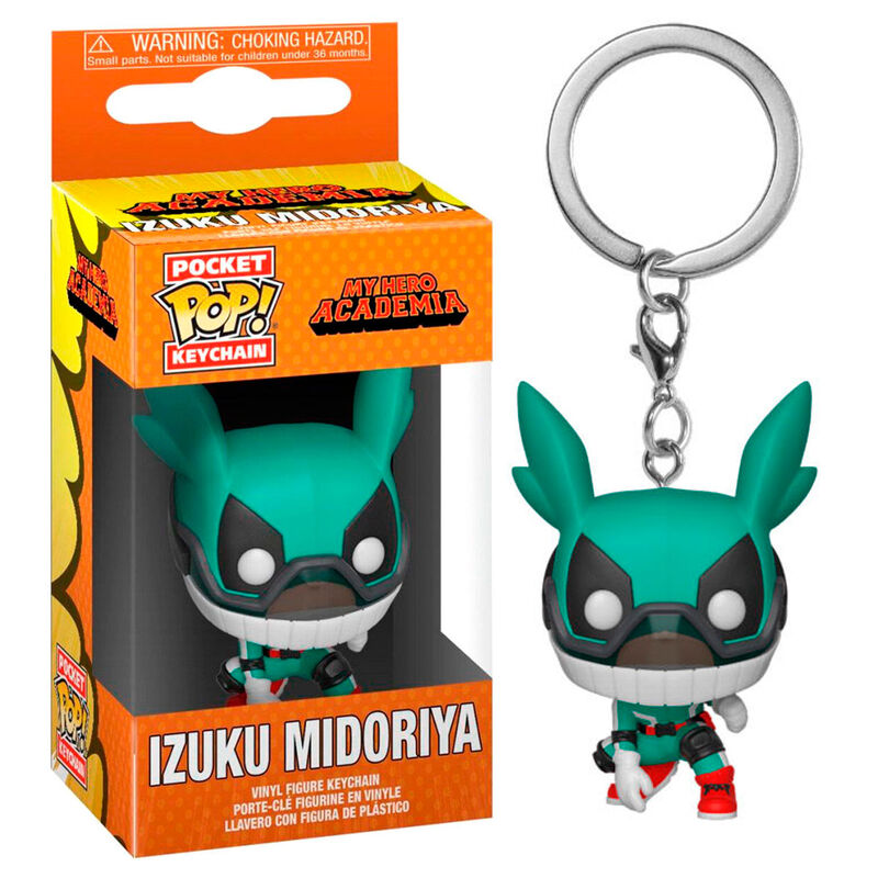 Llavero Pocket POP My Hero Academy Deku with Helmet  