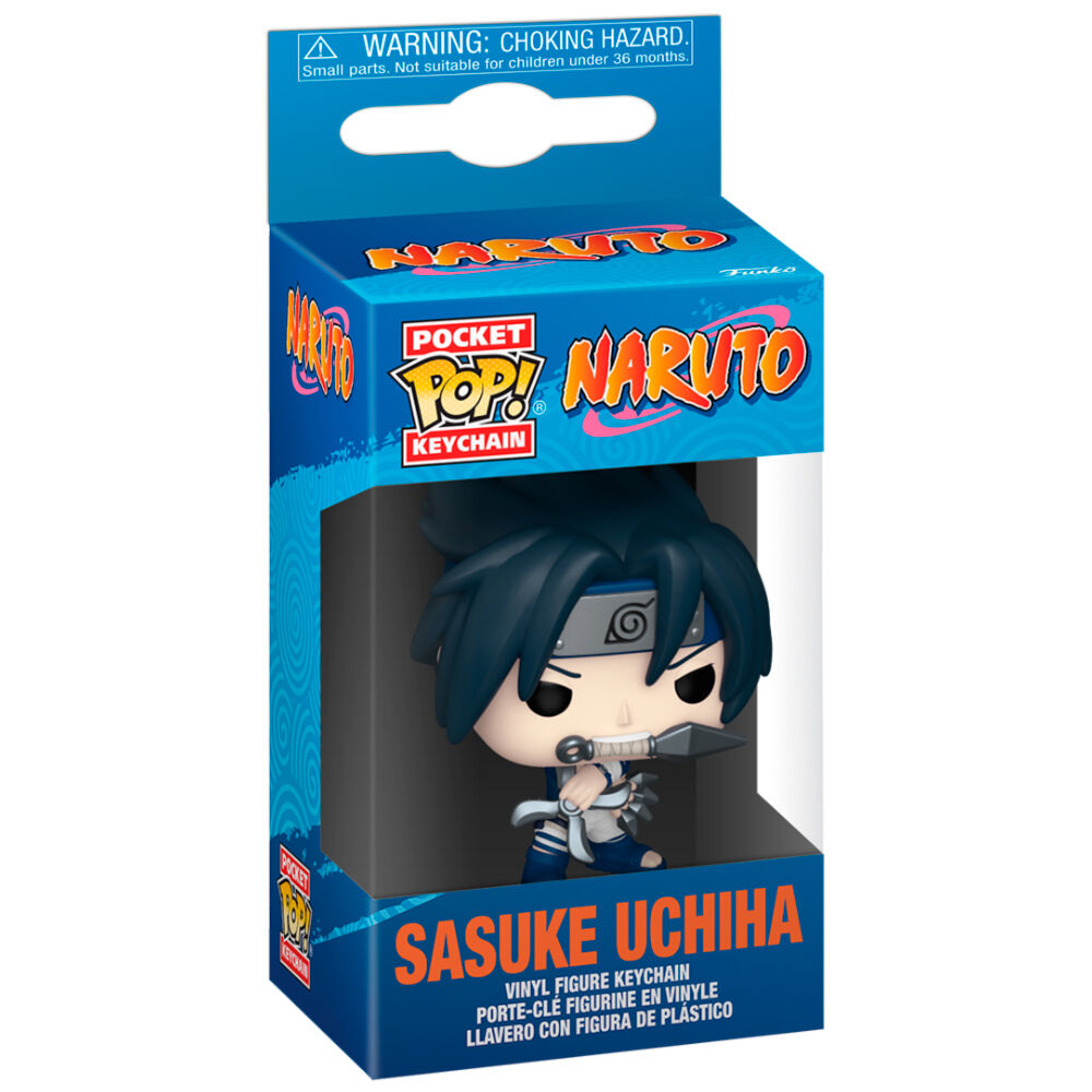 Llavero Pocket POP Naruto Sasuke Uchiha   FUNKO