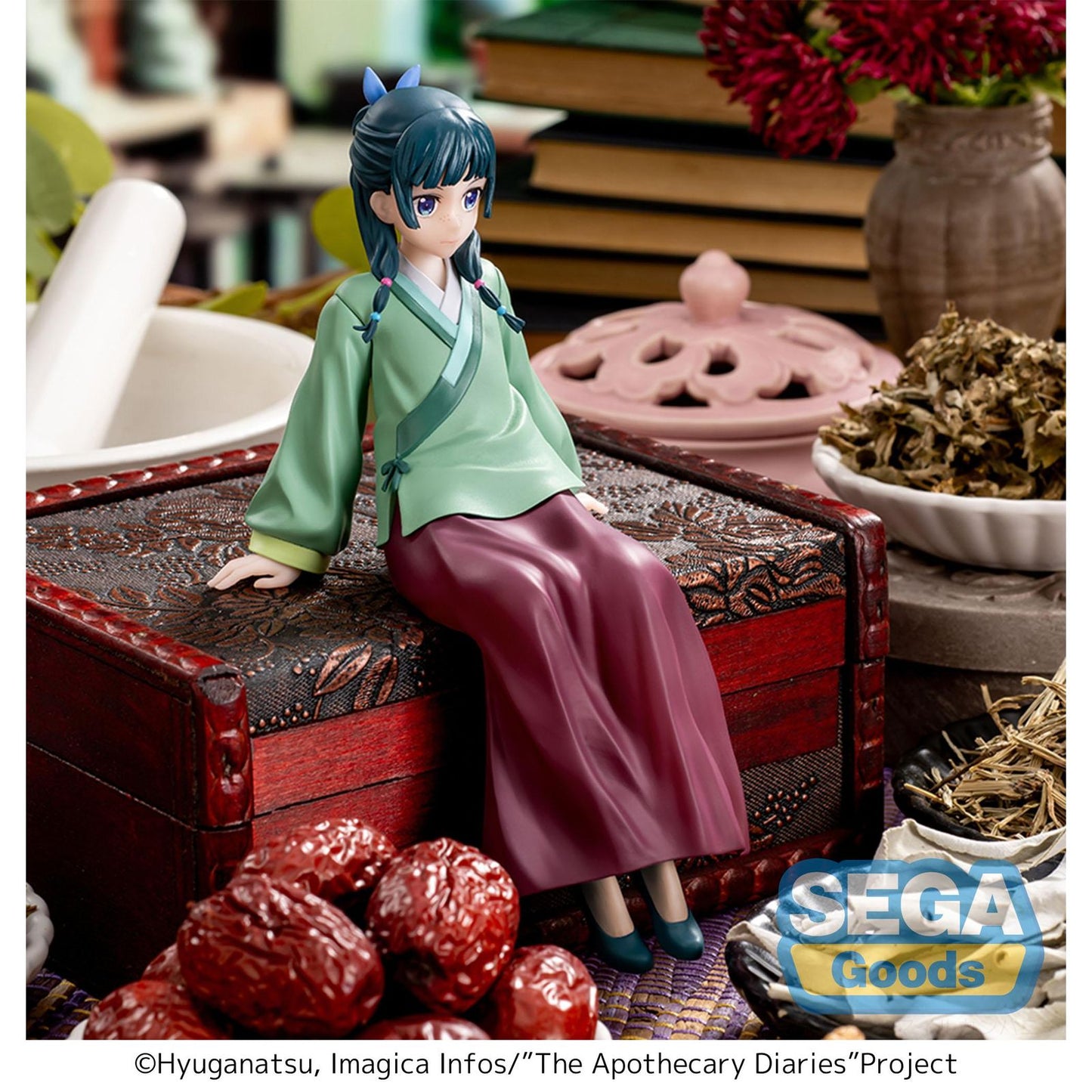 MAOMAO FIGURA 14 CM THE APOTHECARY DIARIES PM PERCHING  