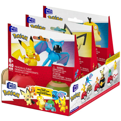 MEGA Construx 2 Pokeballs Pokemon surtido   MATTEL