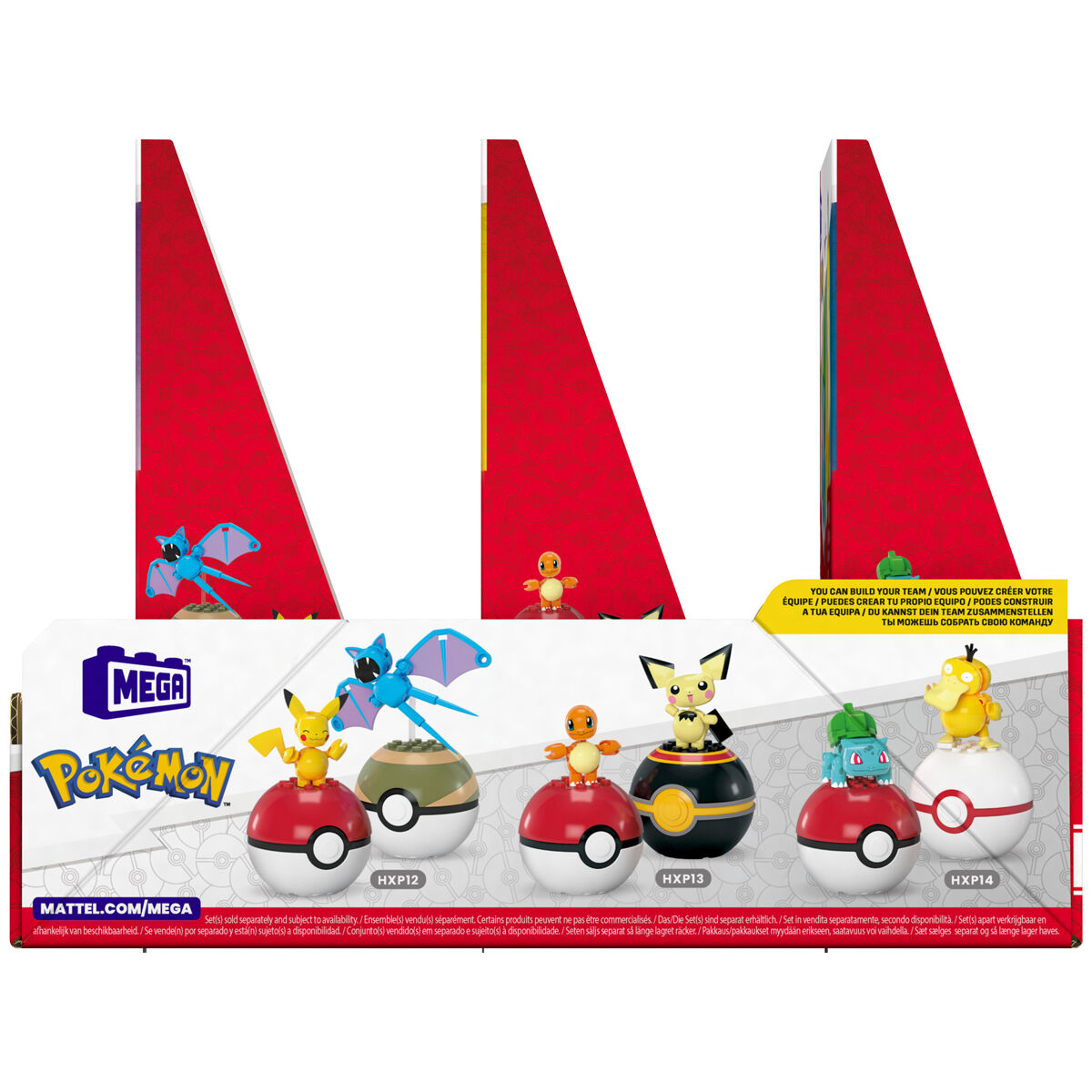 MEGA Construx 2 Pokeballs Pokemon surtido   MATTEL