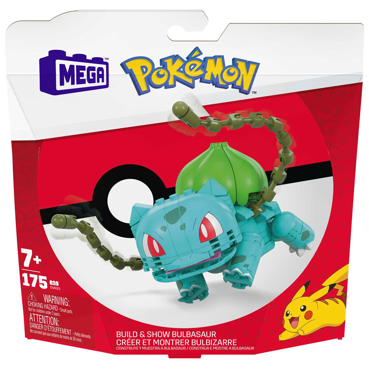 MEGA Construx Bulbasaur Pokemon   MATTEL