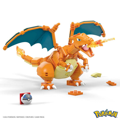 MEGA Construx Charizard Pokemon   MATTEL
