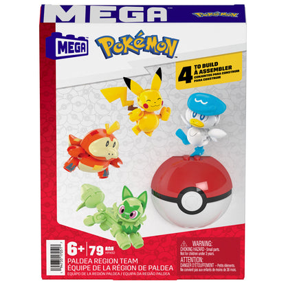 MEGA Construx Equipo Region Paldea Pokemon   MATTEL