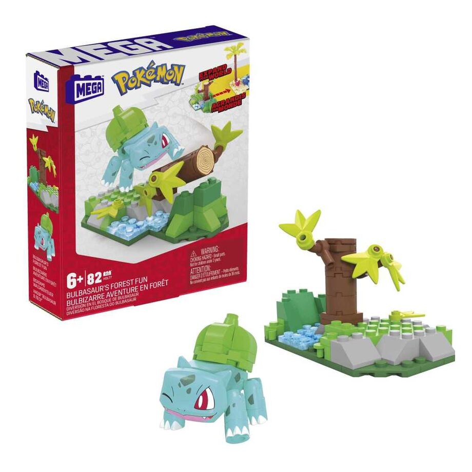 MEGA Construx Pikachu y Bulbasaur Pokemon surtido   MATTEL
