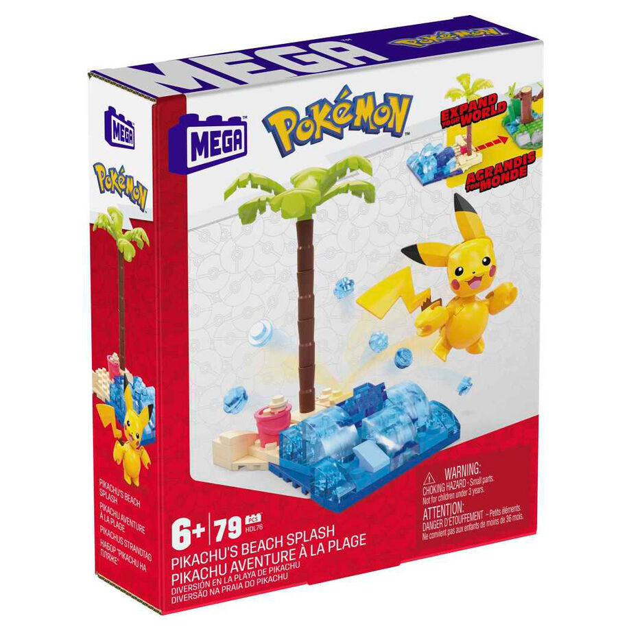 MEGA Construx Pikachu y Bulbasaur Pokemon surtido   MATTEL