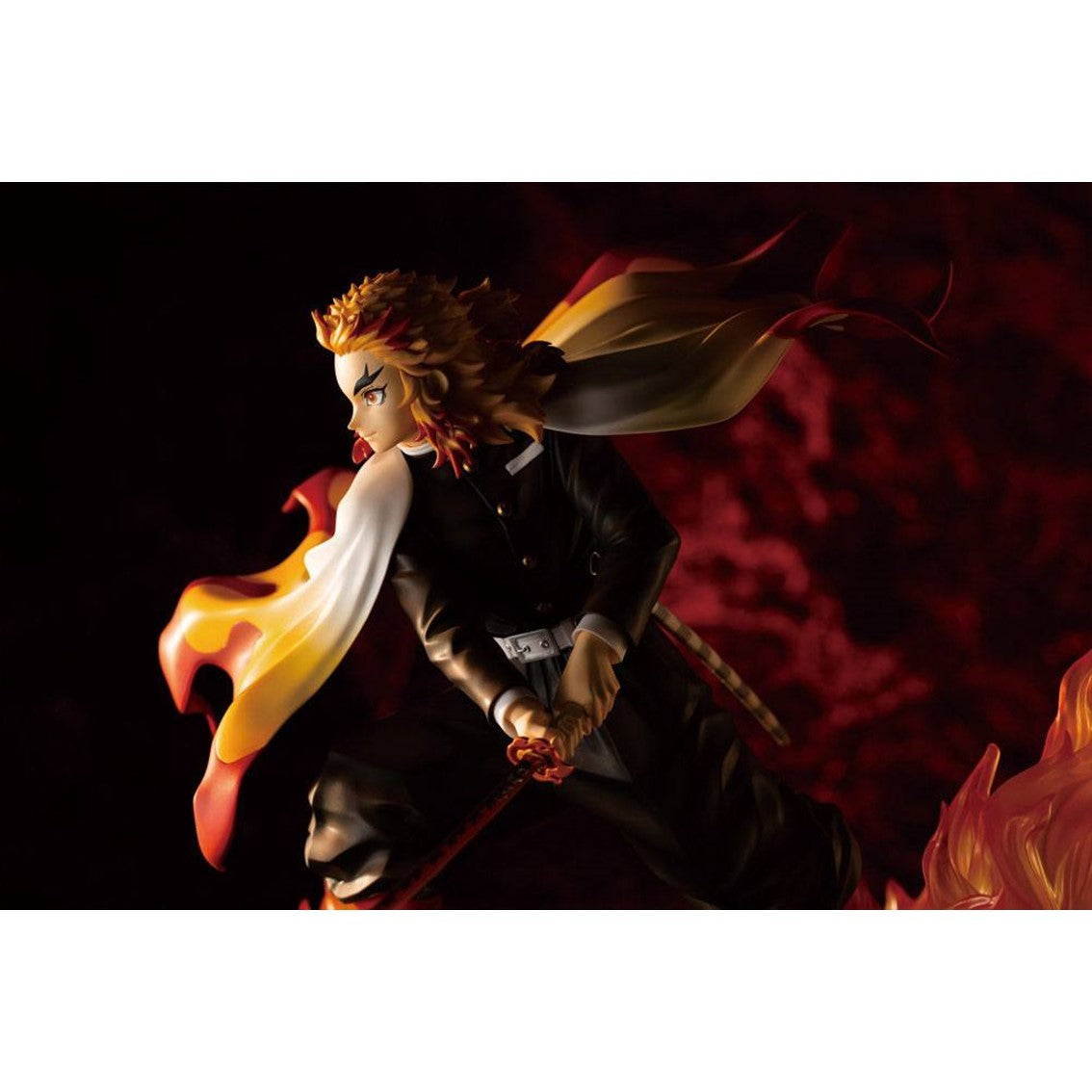 Figura Demon Slayer: Kimetsu no Yaiba ARTFXJ Kyojuro Rengoku Bonus Edition