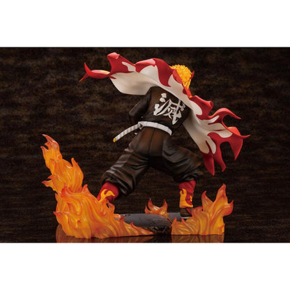 Figura Demon Slayer: Kimetsu no Yaiba ARTFXJ Kyojuro Rengoku Bonus Edition