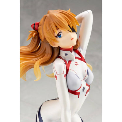 FIGURA KOTOBUKIYA EVANGELION ASUKA SHIKINAMI LANGLEY WHITE PLUGSUIT 23 CM