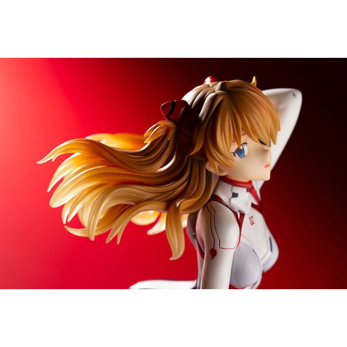 FIGURA KOTOBUKIYA EVANGELION ASUKA SHIKINAMI LANGLEY WHITE PLUGSUIT 23 CM