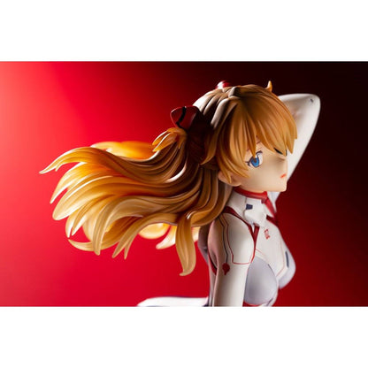 FIGURA KOTOBUKIYA EVANGELION ASUKA SHIKINAMI LANGLEY WHITE PLUGSUIT 23 CM