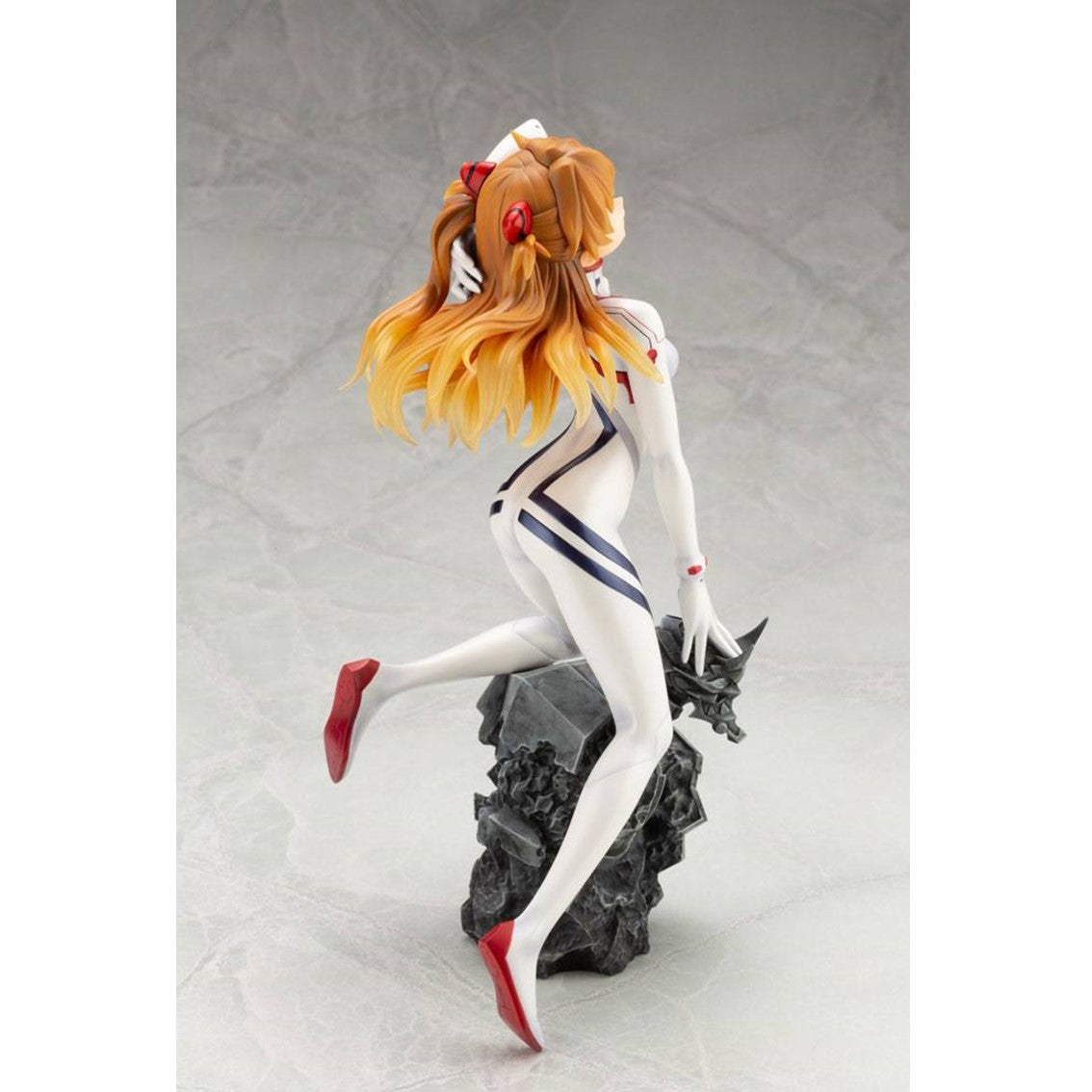 FIGURA KOTOBUKIYA EVANGELION ASUKA SHIKINAMI LANGLEY WHITE PLUGSUIT 23 CM