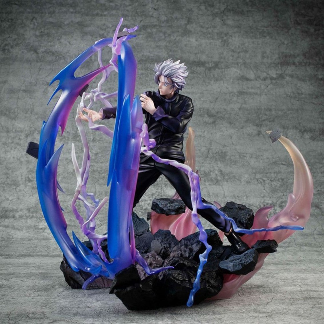 Jujutsu Kaisen Estatua PVC DX Satoru Gojo Kyoshiki Murasaki Ver. 26 cm   Megahouse