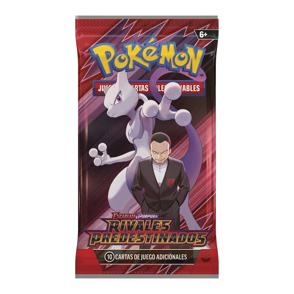 Sobre juego cartas coleccionables Rivales Predestinados Pokemon surtido