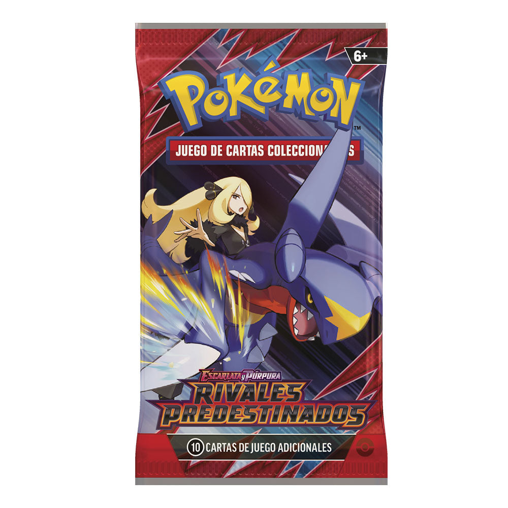 Sobre juego cartas coleccionables Rivales Predestinados Pokemon surtido