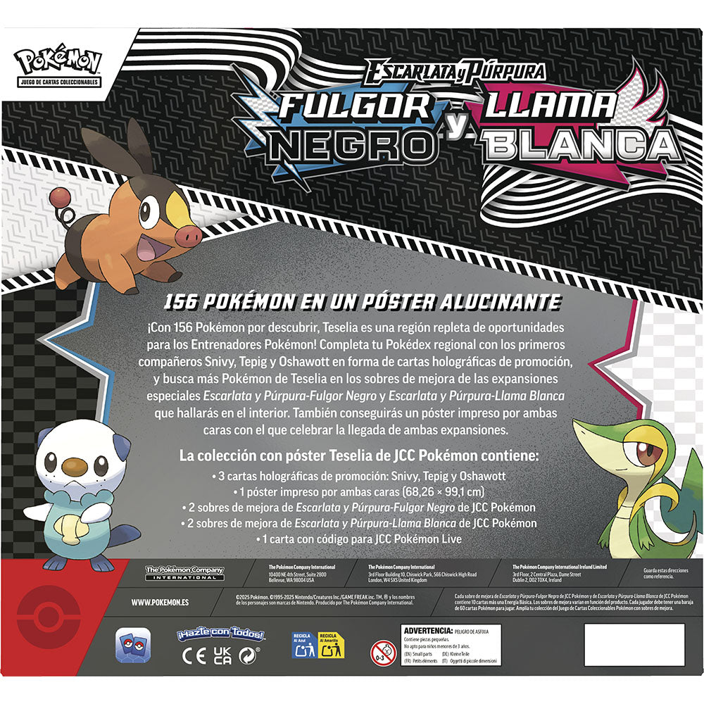 POKEMON TCG Caja Colección con Poster Pokemon TCG Julio 2025 ESPAÑOL  