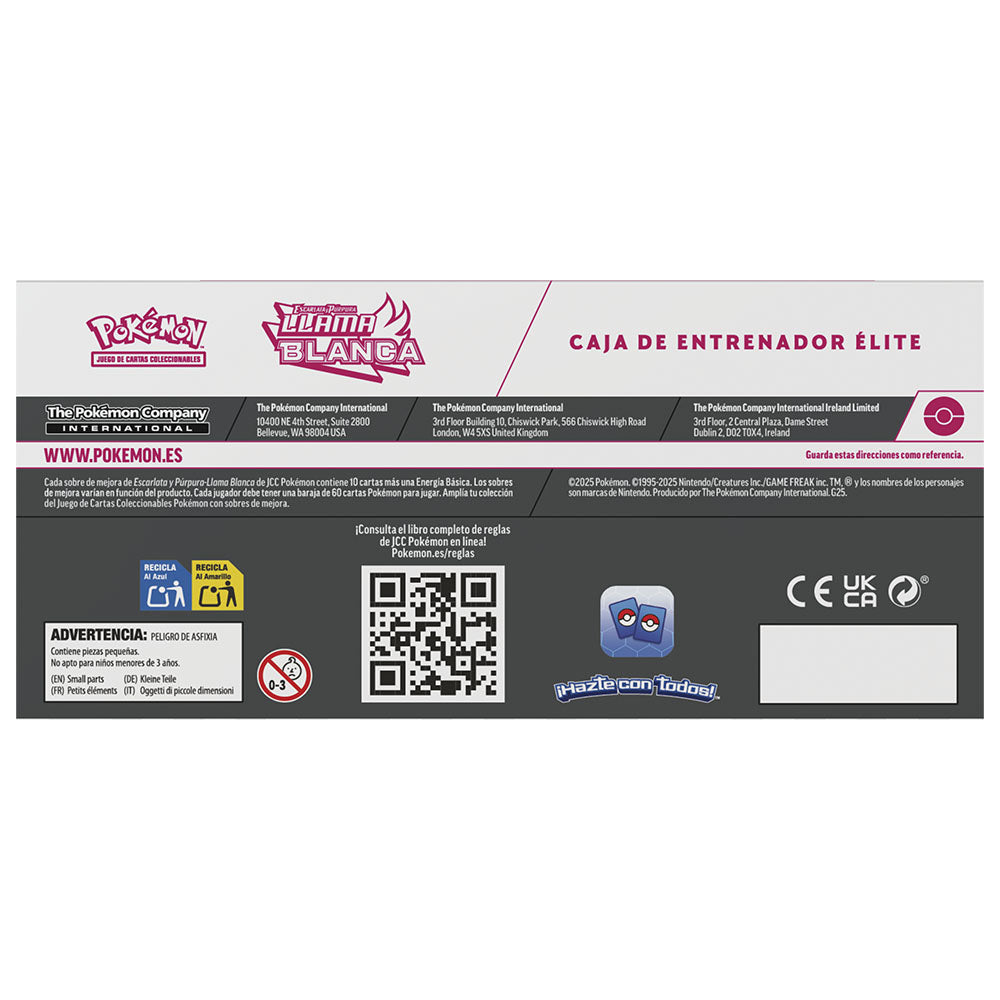 POKEMON TCG Caja de Entrenador Élite (R) Pokemon TCG Julio 2025 ESPAÑOL  