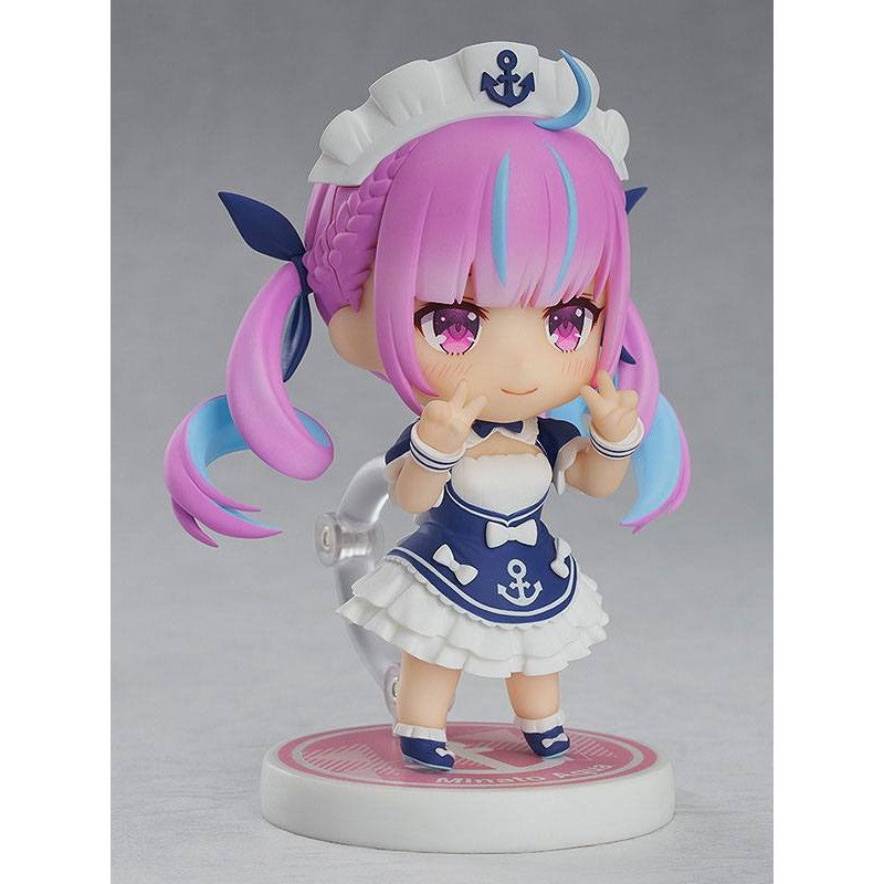 MINATO AQUA FIG. 11 CM HOLOLIVE PRODUCTION NENDOROID RE-RUN   GOOD SMILE