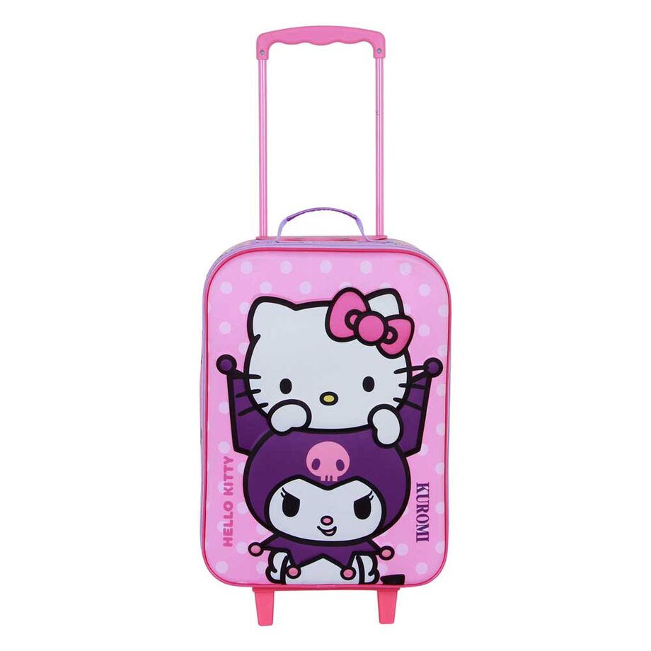 Maleta trolley 3D Playful Hello Kitty 52cm   KARACTERMANIA