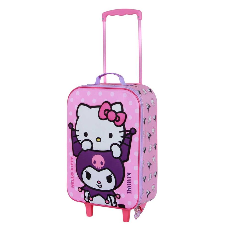 Maleta trolley 3D Playful Hello Kitty 52cm   KARACTERMANIA
