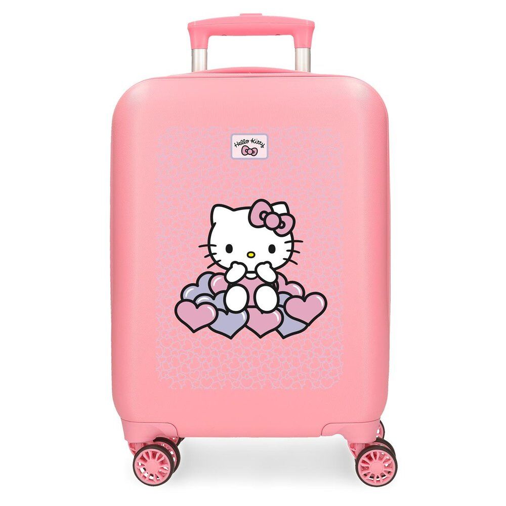 Maleta trolley ABS Hearts & Dots Hello Kitty 50cm   JOUMMA BAGS