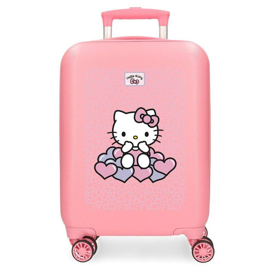 Maleta trolley ABS Hearts & Dots Hello Kitty 50cm  