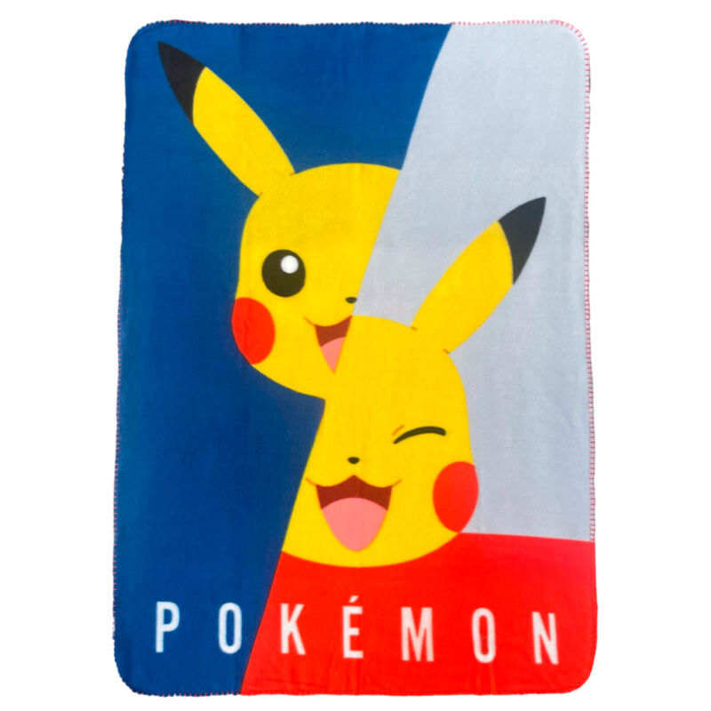 Manta polar Pikachu Pokemon   NINTENDO